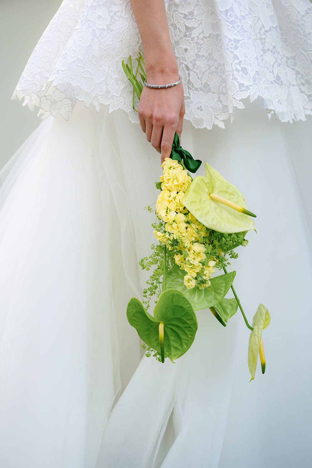 Bridal bouquet at a Ca' di Campo wedding in Tuscany.